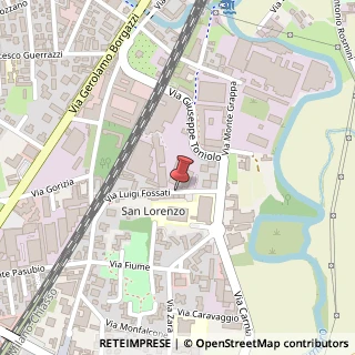 Mappa Via Luigi Fossati,  22, 20052 Monza, Monza e Brianza (Lombardia)