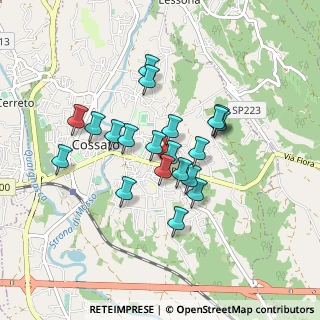 Mappa Via Martiri Libertà, 13836 Cossato BI, Italia (0.7025)