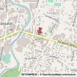 Mappa Via Martiri Libertà, 49, 13836 Cossato, Biella (Piemonte)