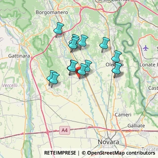 Mappa Via Barengo, 28015 Momo NO, Italia (5.612)