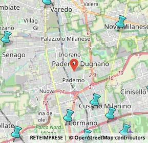 Mappa Piazza Giacomo Matteotti, 20037 Paderno Dugnano MI, Italia (3.72727)