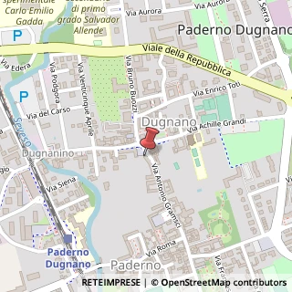 Mappa Via Antonio Gramsci, 2, 20037 Paderno Dugnano, Milano (Lombardia)