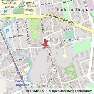Mappa Via Antonio Gramsci, 8A, 20037 Paderno Dugnano, Milano (Lombardia)