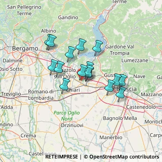 Mappa Via San Pietro, 25030 Coccaglio BS, Italia (10.78438)