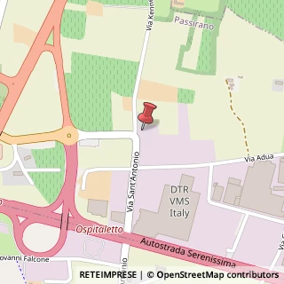 Mappa Via Sant'Antonio, 15, 25050 Passirano, Brescia (Lombardia)