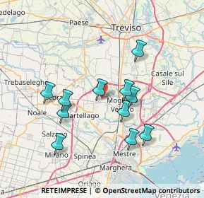 Mappa Via Campocroce, 30037 Scorzè VE, Italia (6.6)