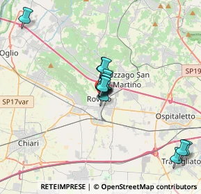 Mappa Piazza Montebello, 25038 Rovato BS, Italia (2.79154)