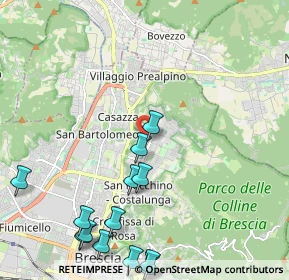 Mappa Mompiano, 25133 Brescia BS, Italia (2.70923)