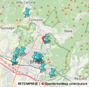 Mappa Mompiano, 25133 Brescia BS, Italia (4.6025)