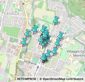 Mappa Mompiano, 25133 Brescia BS, Italia (0.2775)