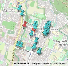 Mappa Mompiano, 25133 Brescia BS, Italia (0.416)