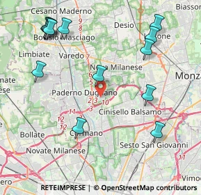 Mappa Via Pietro Mascagni, 20037 Paderno Dugnano MI, Italia (4.94923)