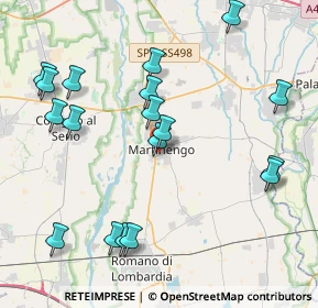 Mappa Via 2 Novembre, 24057 Martinengo BG, Italia (4.58)