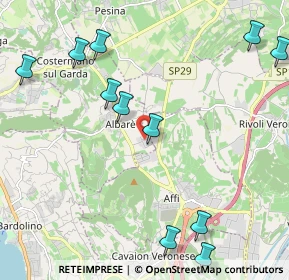 Mappa Via Varesche, 37010 Verona VR, Italia (2.62091)