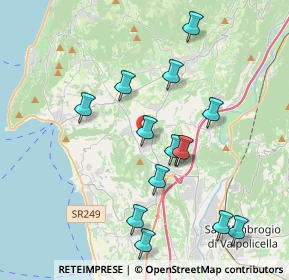 Mappa Via Varesche, 37010 Verona VR, Italia (3.83643)