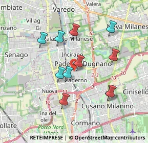 Mappa Seveso, 20037 Paderno Dugnano MI, Italia (1.69727)