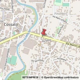Mappa Via Martiri Libertà, 30, 13836 Cossato, Biella (Piemonte)