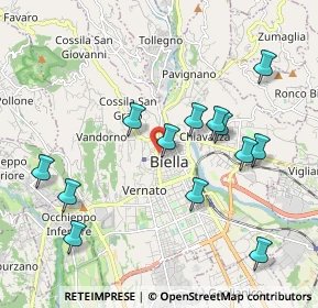 Mappa Piazza Martiri della Libertà, 13900 Biella BI, Italia (2.02077)