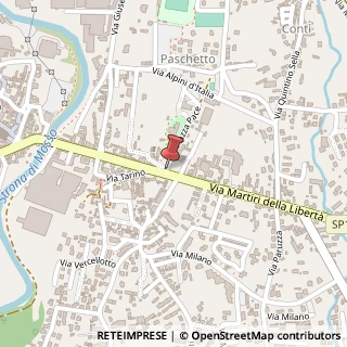 Mappa Piazza della Pace, 1, 13836 Cossato, Biella (Piemonte)