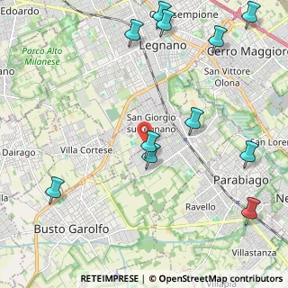 Mappa Via Achille Grandi, 20010 San Giorgio Su Legnano MI, Italia (2.75455)