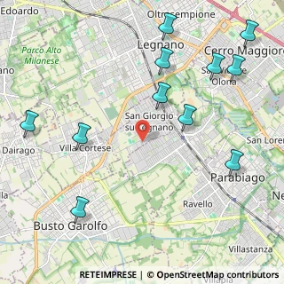 Mappa Via Achille Grandi, 20010 San Giorgio Su Legnano MI, Italia (2.65636)