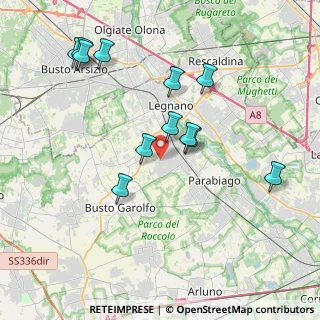 Mappa Via Achille Grandi, 20010 San Giorgio Su Legnano MI, Italia (3.9325)