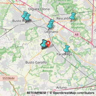 Mappa Via Achille Grandi, 20010 San Giorgio Su Legnano MI, Italia (3.51909)