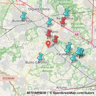 Mappa Via Achille Grandi, 20010 San Giorgio Su Legnano MI, Italia (4.28846)