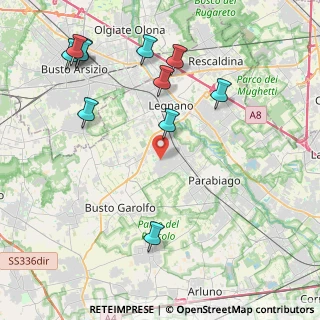 Mappa Via Achille Grandi, 20010 San Giorgio Su Legnano MI, Italia (4.95818)