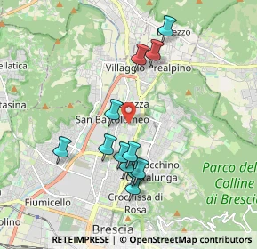 Mappa Via Marco Polo, 25128 Brescia BS, Italia (1.74917)