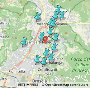 Mappa Via Marco Polo, 25128 Brescia BS, Italia (1.57333)