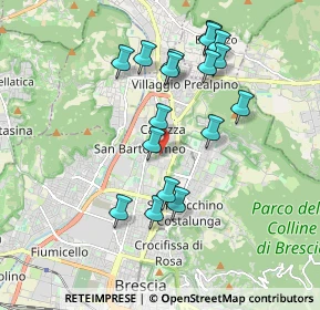 Mappa Via Marco Polo, 25128 Brescia BS, Italia (1.77412)