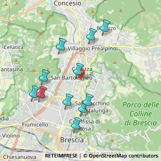 Mappa Via Marco Polo, 25128 Brescia BS, Italia (2.01727)