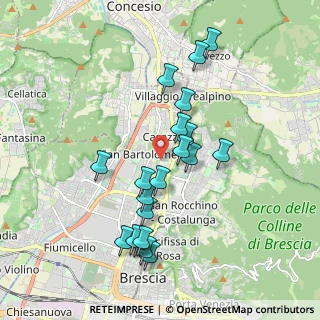 Mappa Via Marco Polo, 25128 Brescia BS, Italia (1.829)
