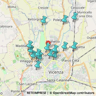 Mappa Via Beato Bartolomeo da Breganze, 36100 Vicenza VI, Italia (1.67)