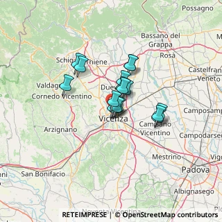 Mappa Via Beato Bartolomeo da Breganze, 36100 Vicenza VI, Italia (8.38588)