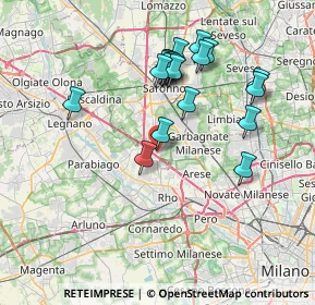 Mappa Via Alessandro Manzoni, 20045 Lainate MI, Italia (7.0345)