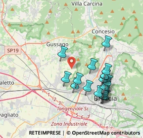 Mappa 25064 Brescia BS, Italia (3.7255)