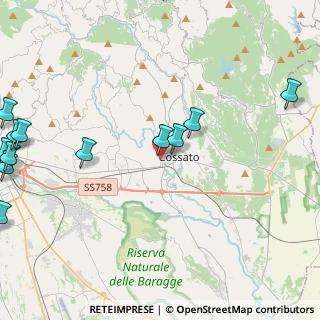 Mappa Via Marconi, 13854 Quaregna BI, Italia (6.31538)