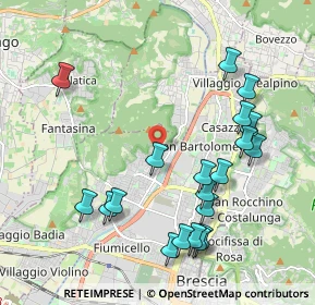 Mappa Via Mario Cicognini, 25127 Brescia BS, Italia (2.215)
