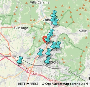 Mappa Via Mario Cicognini, 25127 Brescia BS, Italia (2.65333)