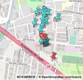 Mappa Viale Rimembranze, 20045 Lainate MI, Italia (0.1745)