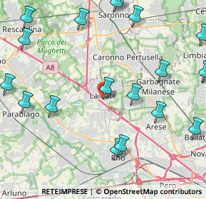 Mappa Viale Rimembranze, 20045 Lainate MI, Italia (5.866)