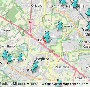 Mappa Viale Rimembranze, 20045 Lainate MI, Italia (3.2645)