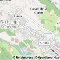 Map Occhieppo Superiore
