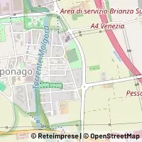 Mapa Caponago