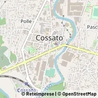 Mapa Cossato