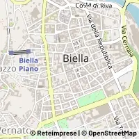 Mapa Biella