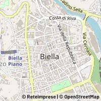 Kaart Biella