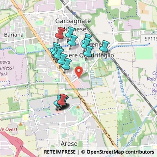 Mappa Via 20 Settembre, 20024 Garbagnate Milanese MI, Italia (0.8605)